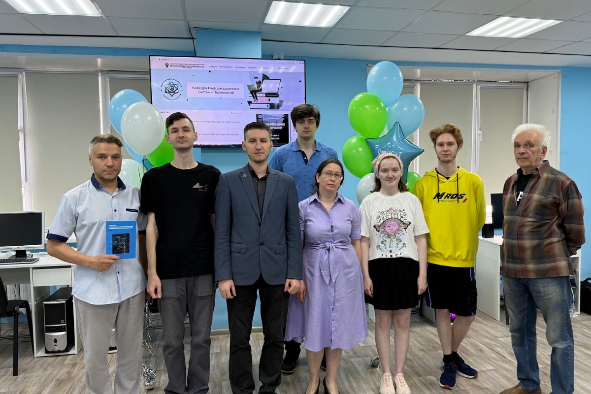 Открытие обновлённого компьютерного класса в СПбГЛТУ
