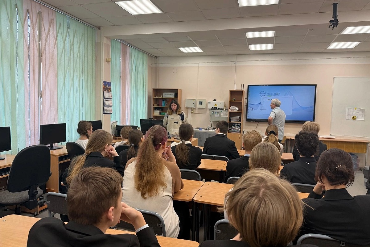 Профориентационная лекция от СПбГЛТУ