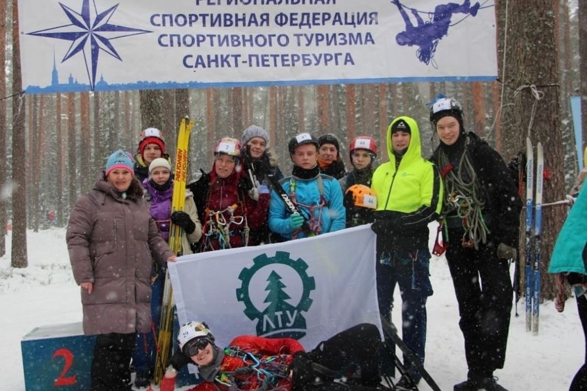 Команда СПбГЛТУ заняла 5‑е место на соревнованиях по спортивному туризму среди 20 вузов Санкт-Петербурга