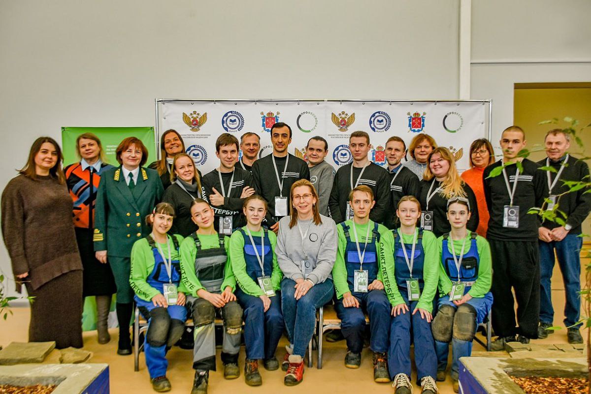 Студенты Колледжа ТЛКиСПХ СПбГЛТУ дебютировали на региональном чемпионате «Профессионалы»