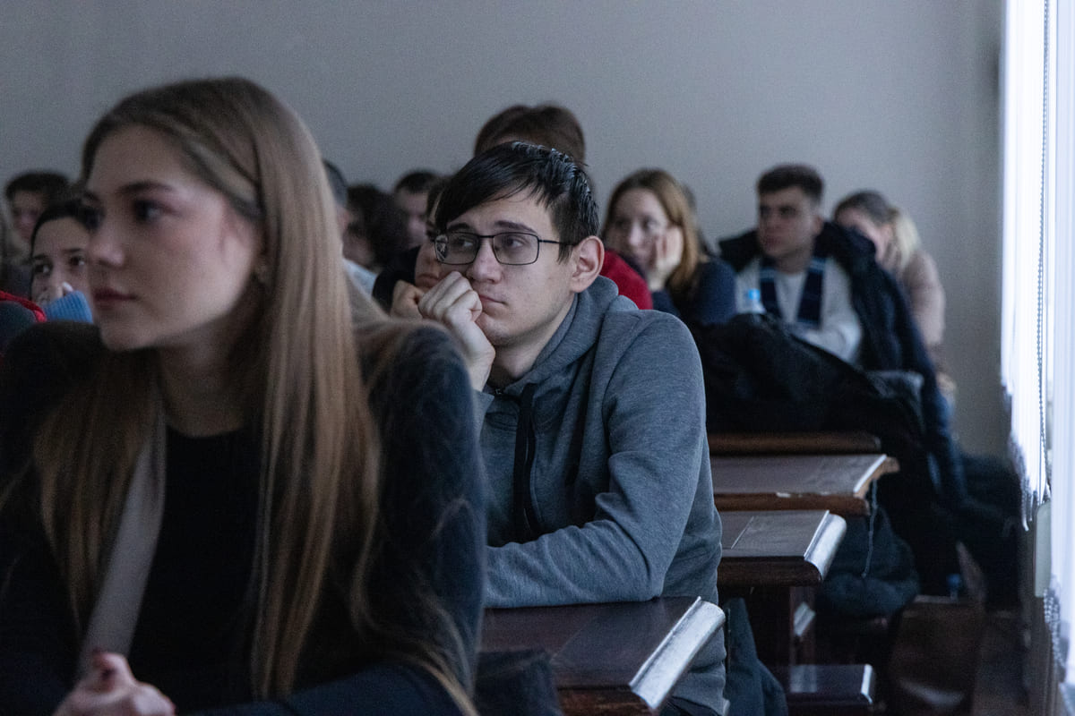 В СПбГЛТУ прошёл фестиваль «Кино на службе Отечеству»