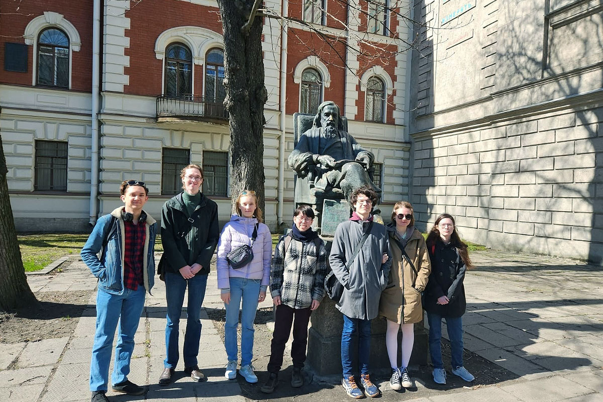 Традиционная экскурсия студентов СПбГЛТУ в Метрологический музей Росстандарта