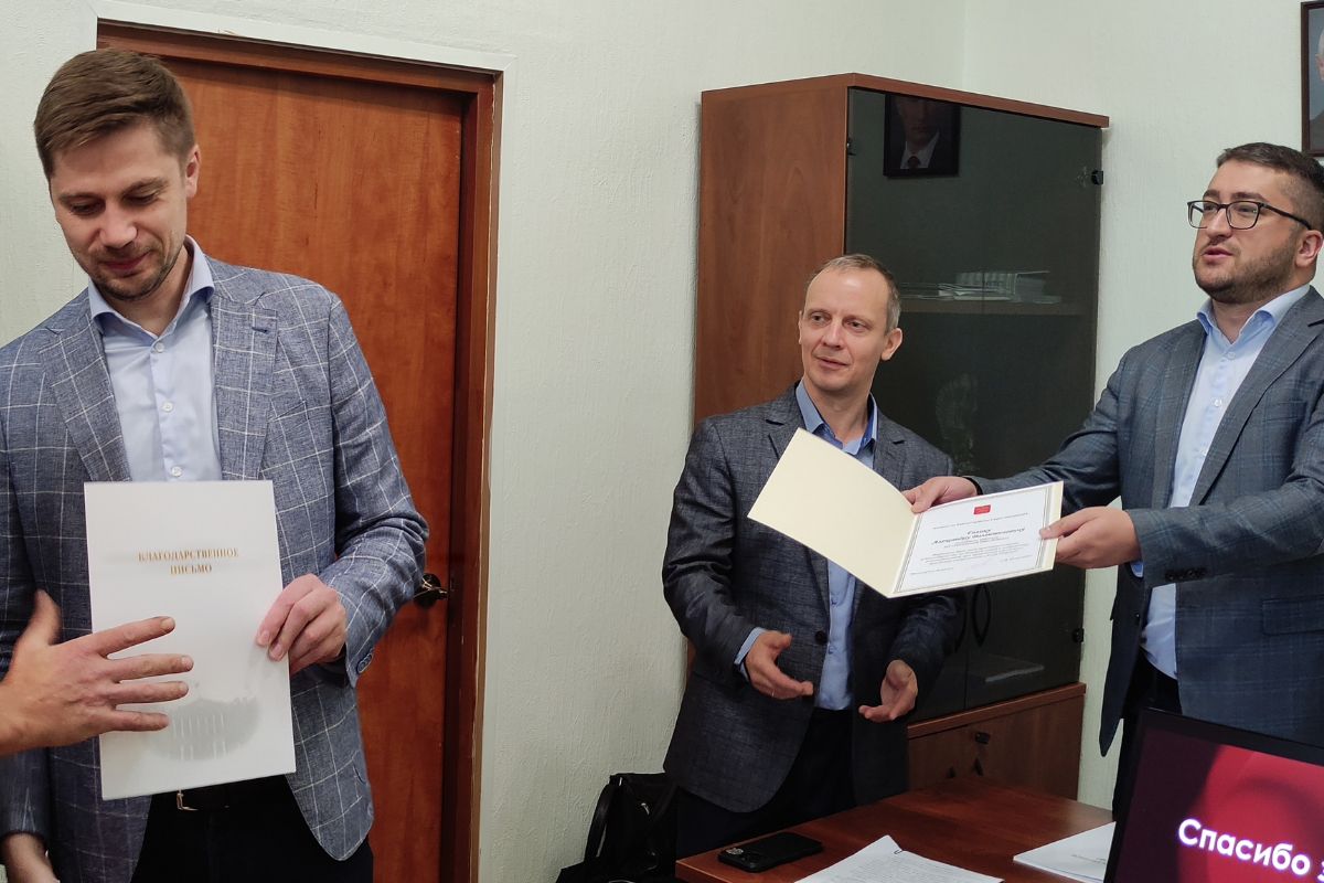 Директор ИЛАСиОД СПбГЛТУ принял участие в собрании трудового коллектива Московского парка Победы
